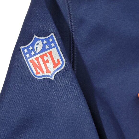 Nike Denver Broncos Hoodie Mens Medium NFL Football Small FLAW - PLEASE READ!!! - Picture 5 of 12